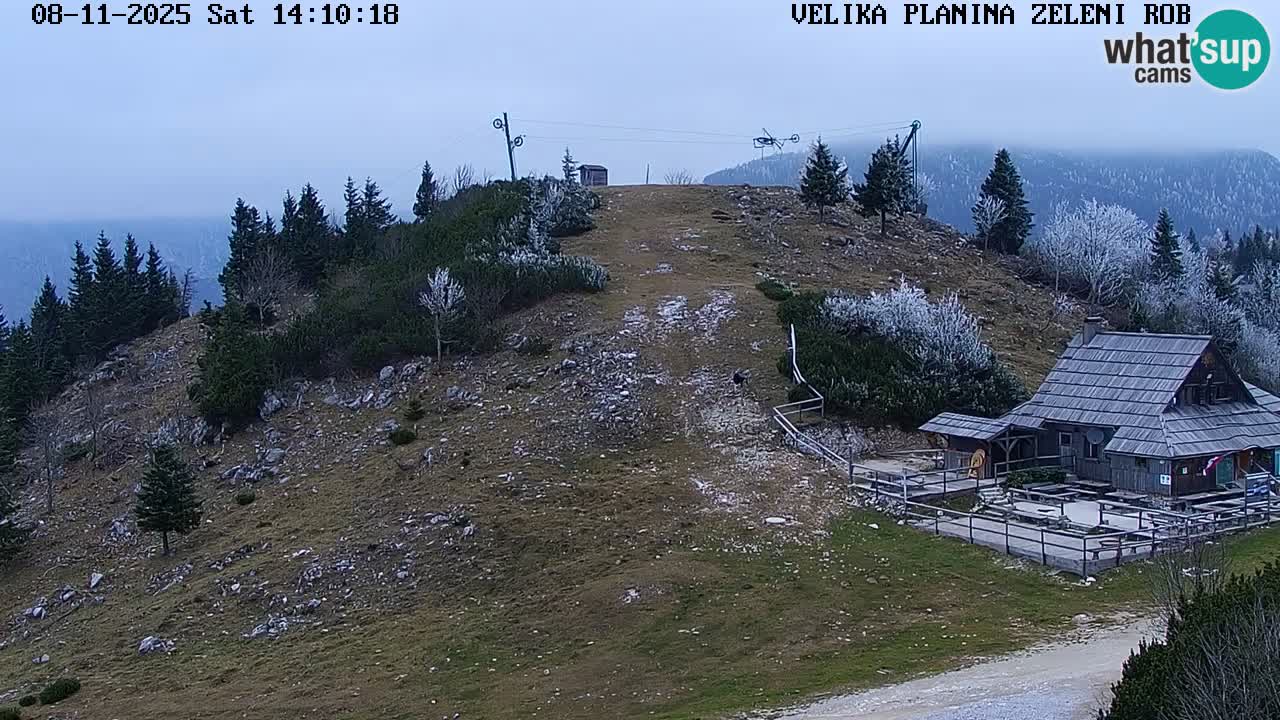 Zeleni Rob – Webcam live | Velika Planina
