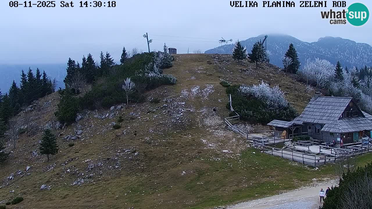 Zeleni Rob | Web kamera Velika Planina