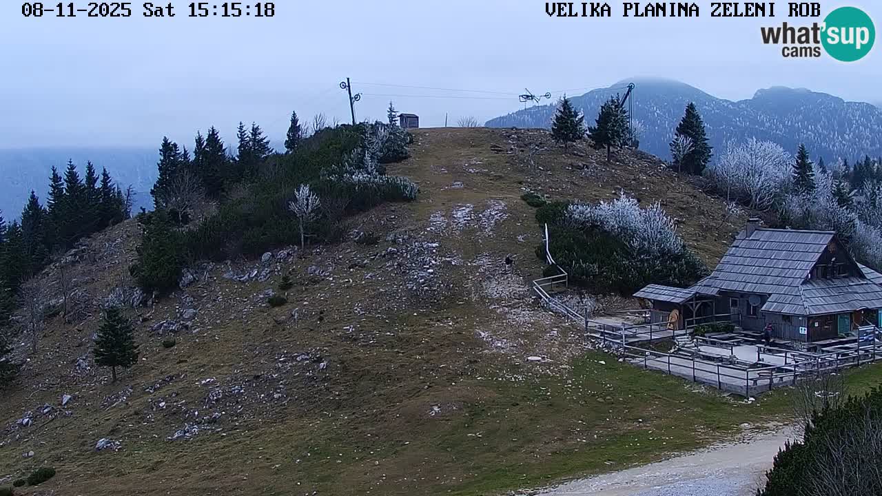 Zeleni Rob – Webcam live | Velika Planina