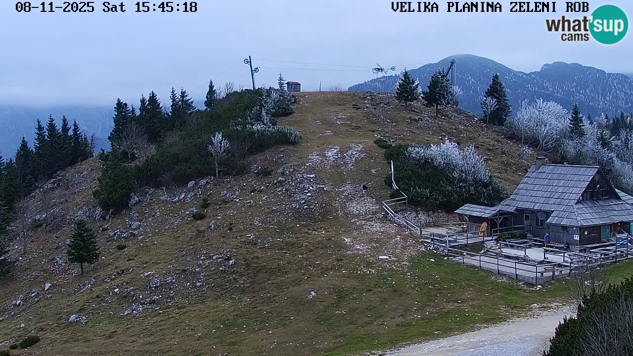Zeleni Rob | Web kamera Velika Planina