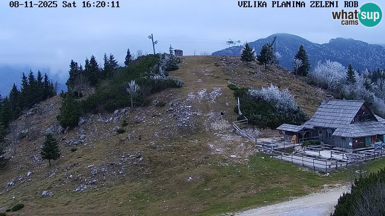Zeleni Rob | Webcam live Velika Planina