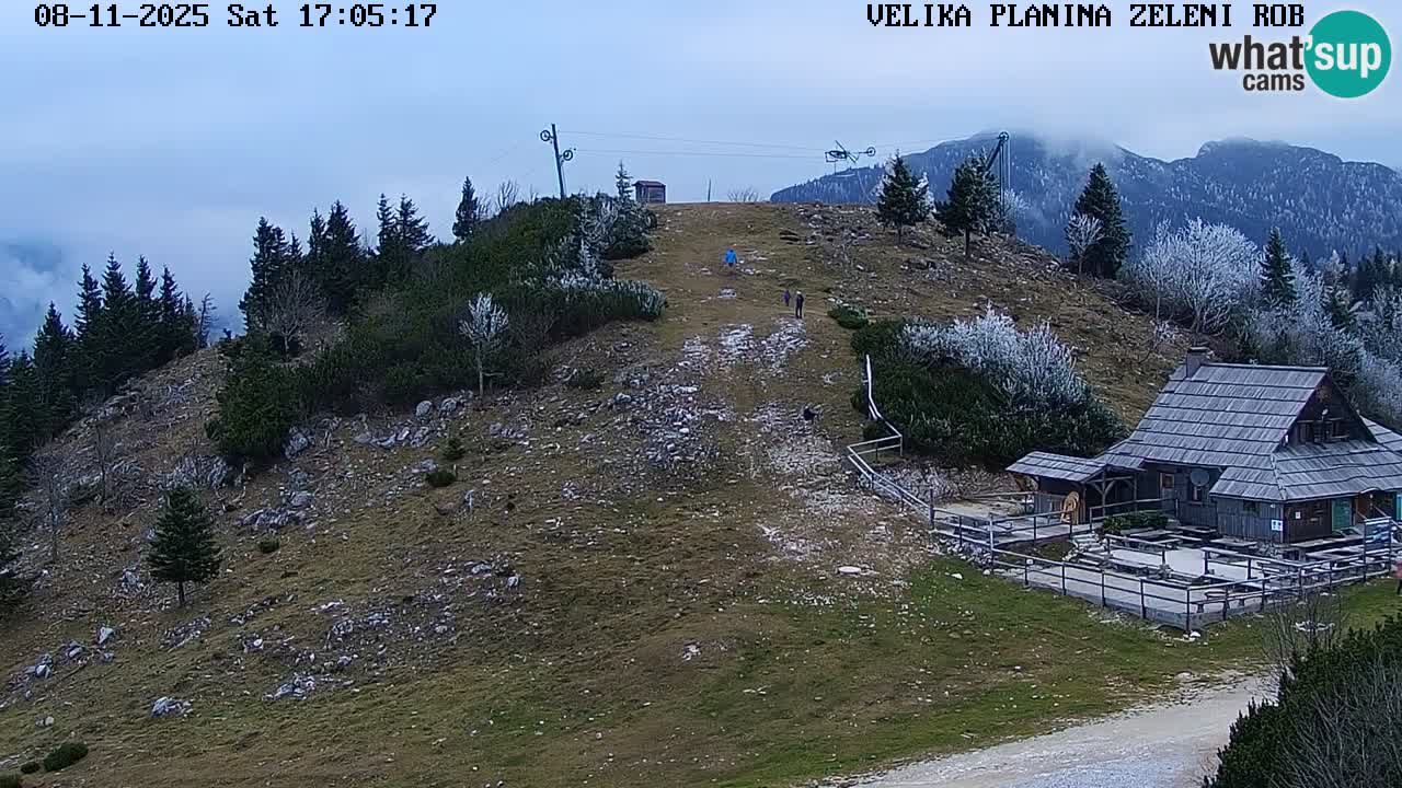 Zeleni Rob – Webcam live | Velika Planina