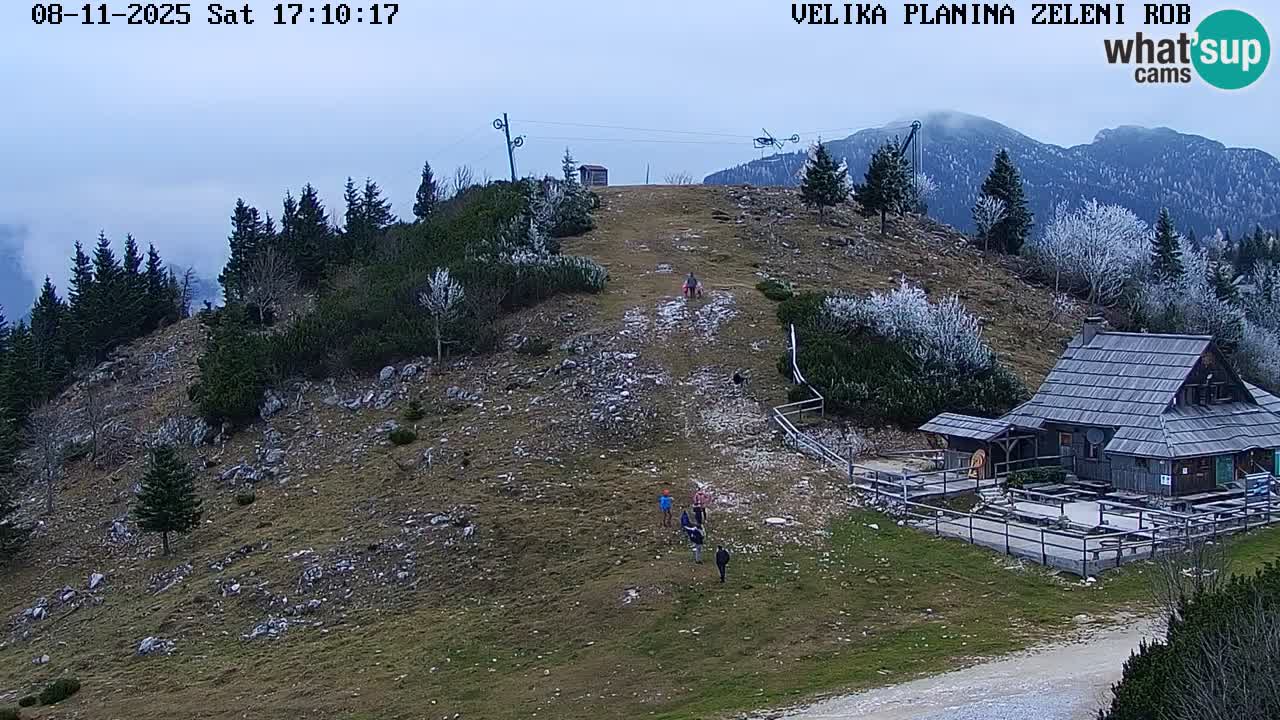 Zeleni Rob | Web kamera Velika Planina