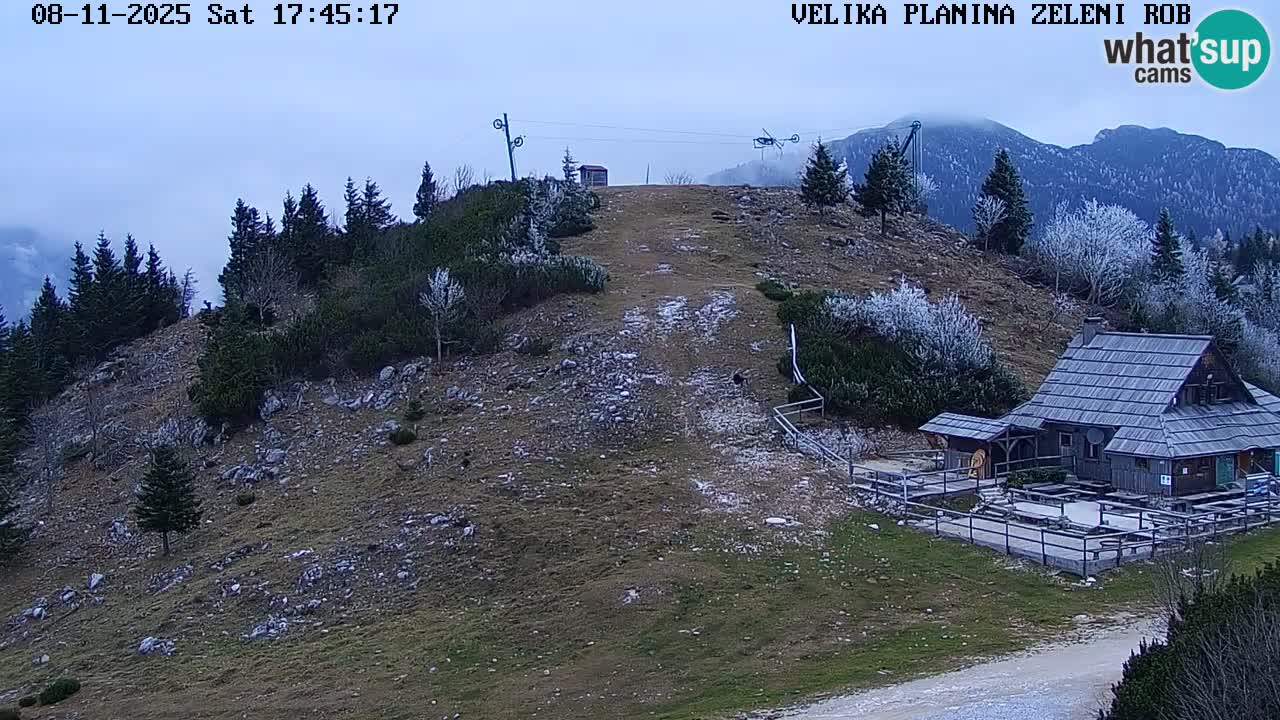 Zeleni Rob | Web kamera Velika Planina