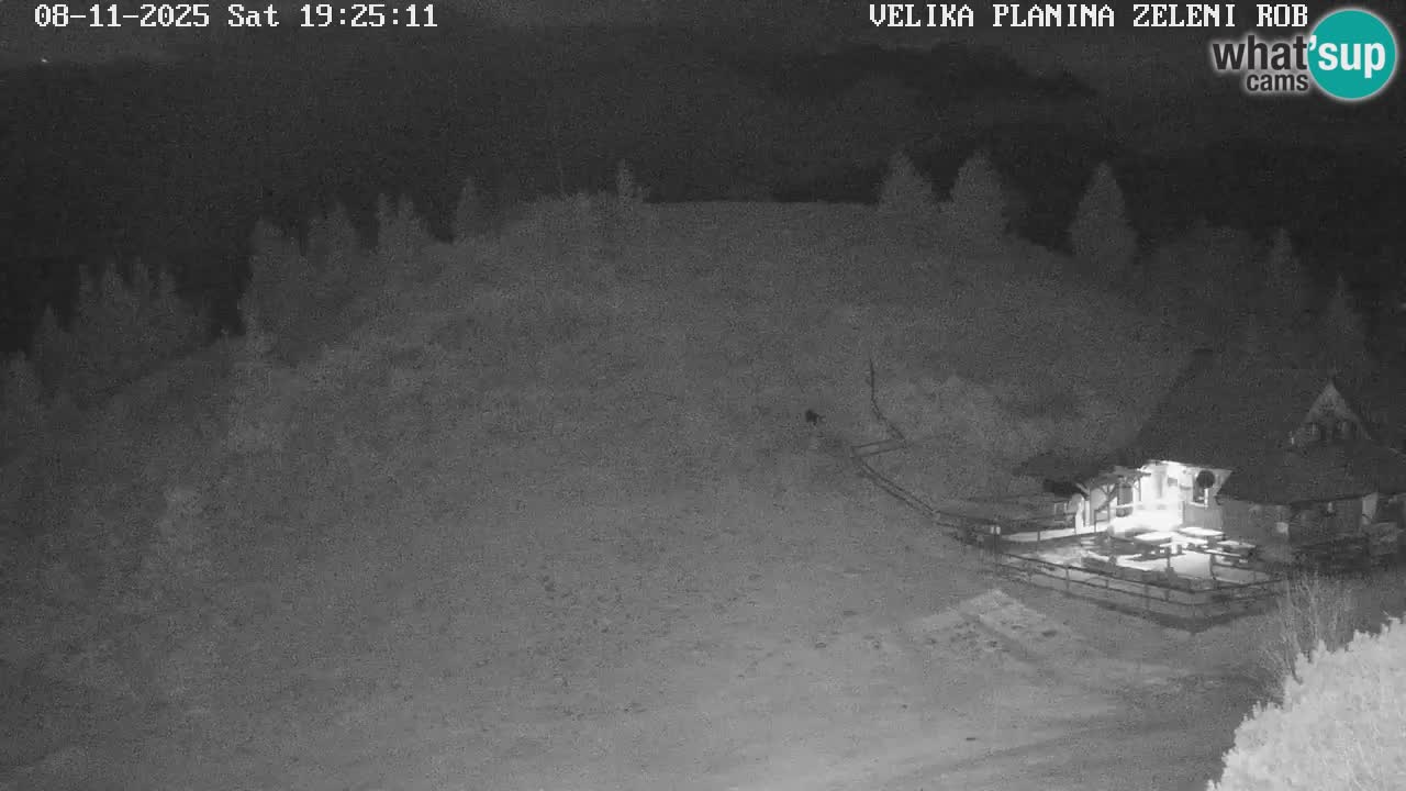 Zeleni Rob | Webcam live Velika Planina