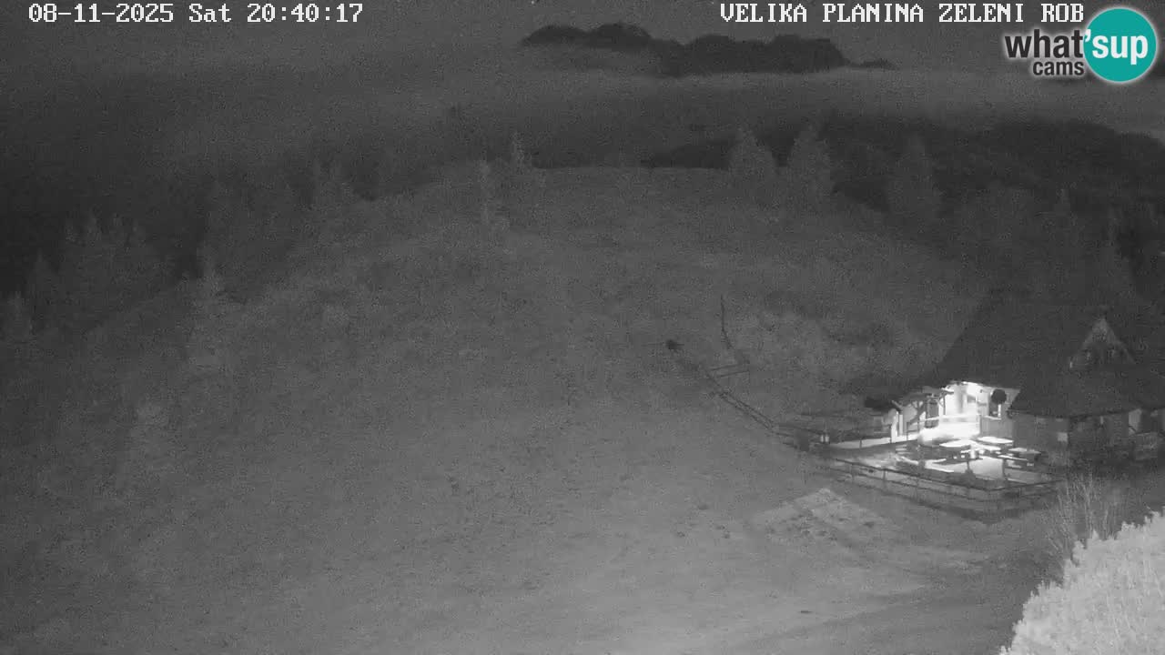 Zeleni Rob – Webcam live | Velika Planina