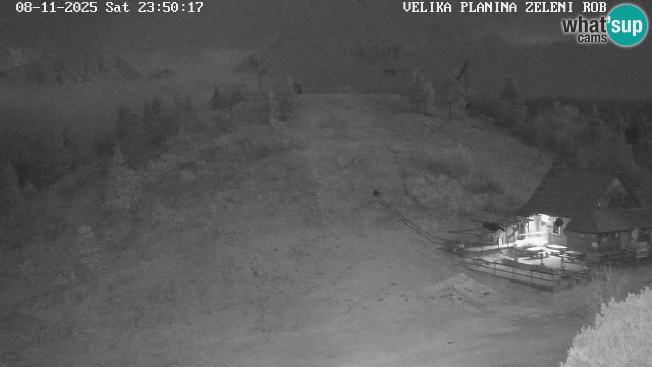 Zeleni Rob | Web kamera Velika Planina