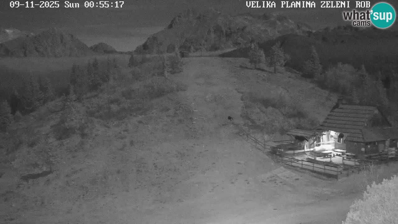 Zeleni Rob – Webcam live | Velika Planina