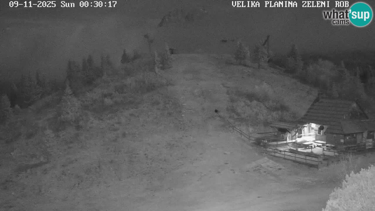 Zeleni Rob – Webcam live | Velika Planina