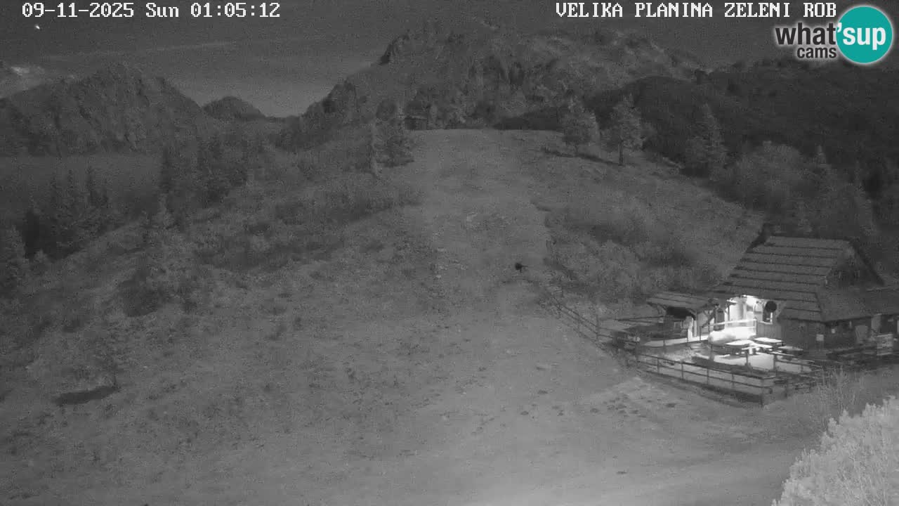 Zeleni Rob | Webcam live Velika Planina