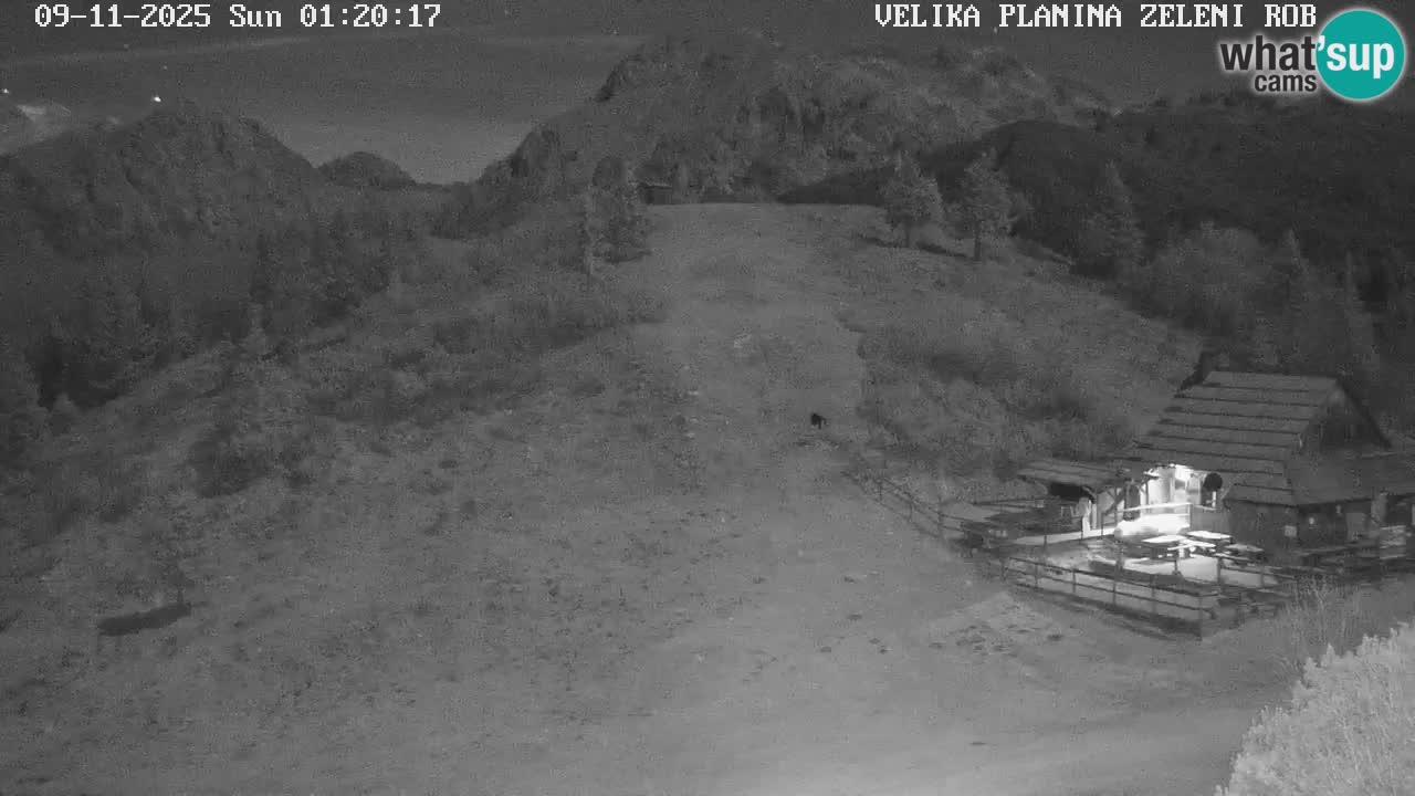 Zeleni Rob | Web kamera Velika Planina