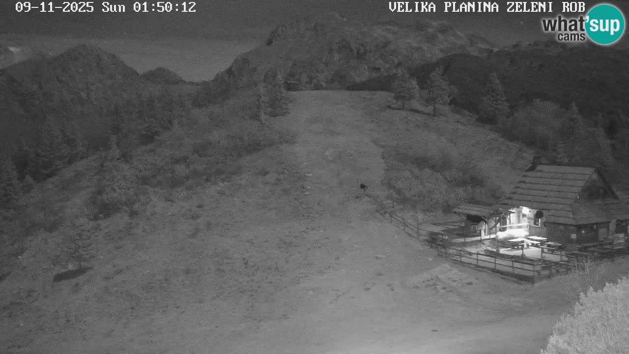 Zeleni Rob – Webcam live | Velika Planina