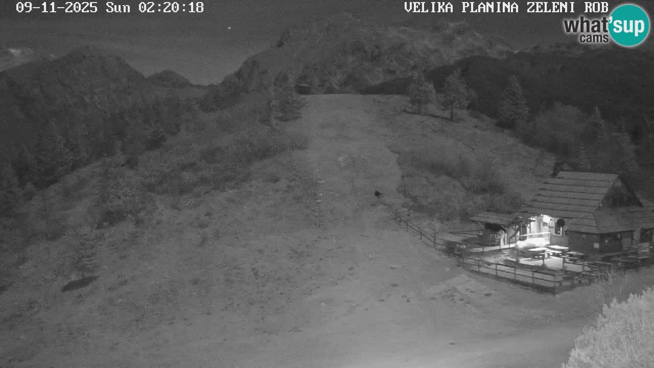 Zeleni Rob – Webcam live | Velika Planina