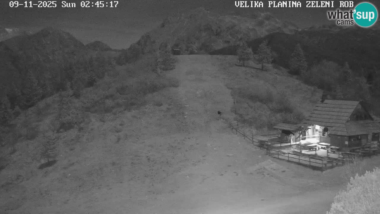 Zeleni Rob | Webcam live Velika Planina