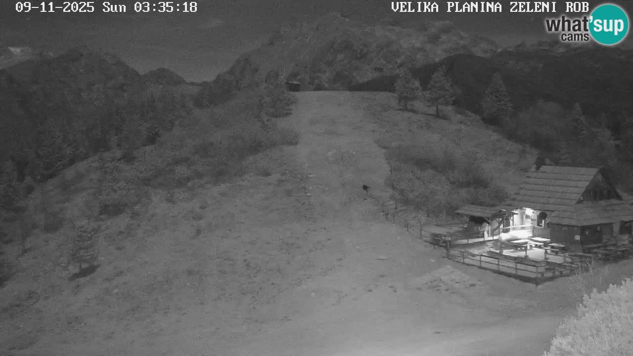 Zeleni Rob – Webcam live | Velika Planina
