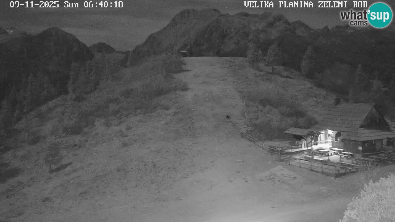 Zeleni Rob | Webcam live Velika Planina