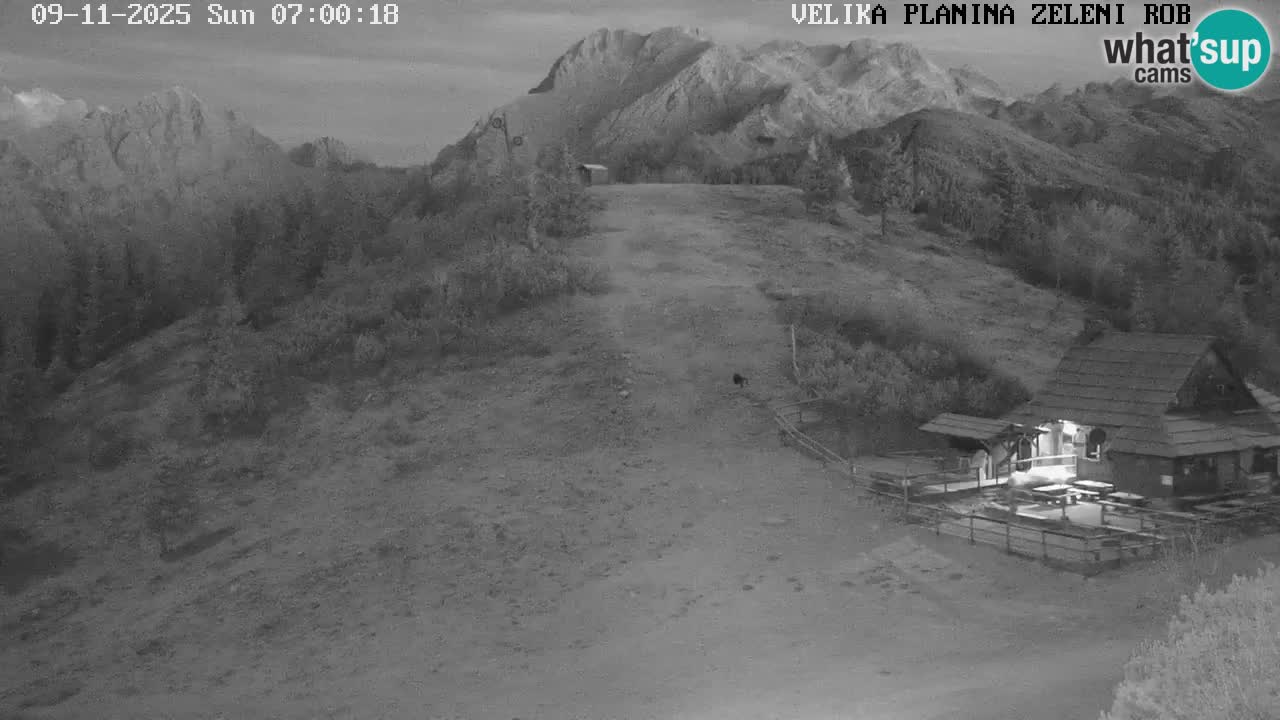 Zeleni Rob – Webcam live | Velika Planina