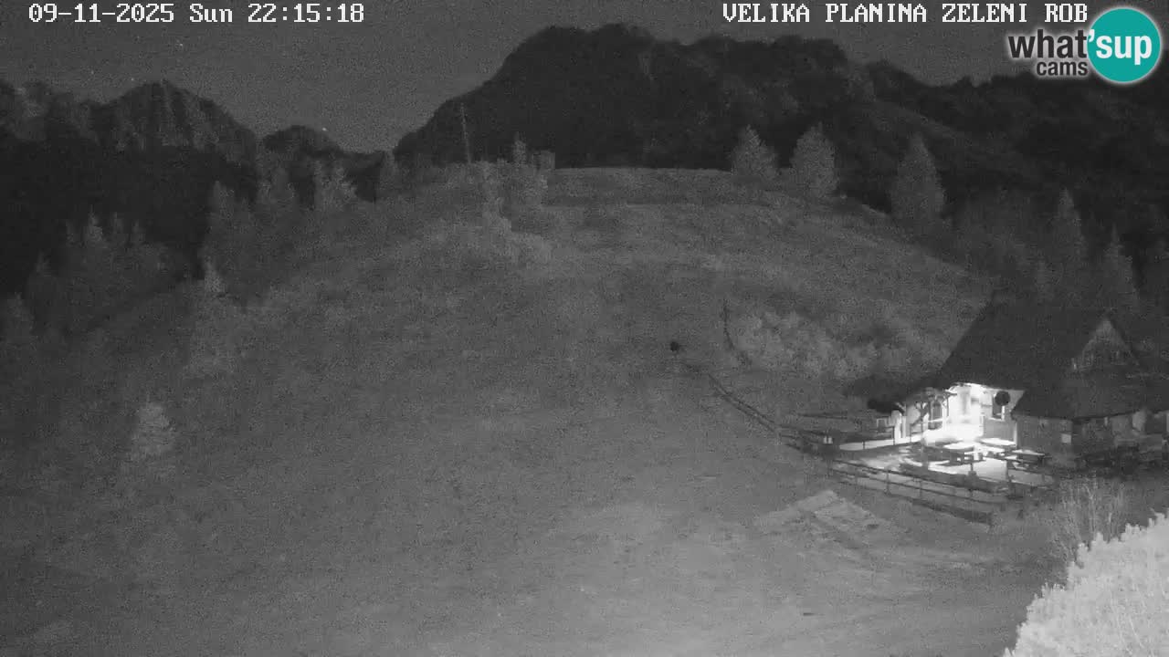 Zeleni Rob – Webcam live | Velika Planina