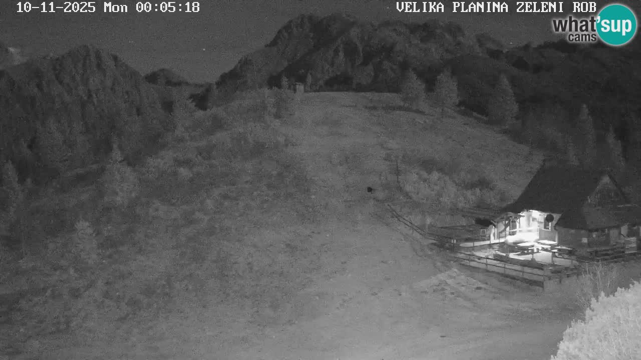 Zeleni Rob – Webcam live | Velika Planina