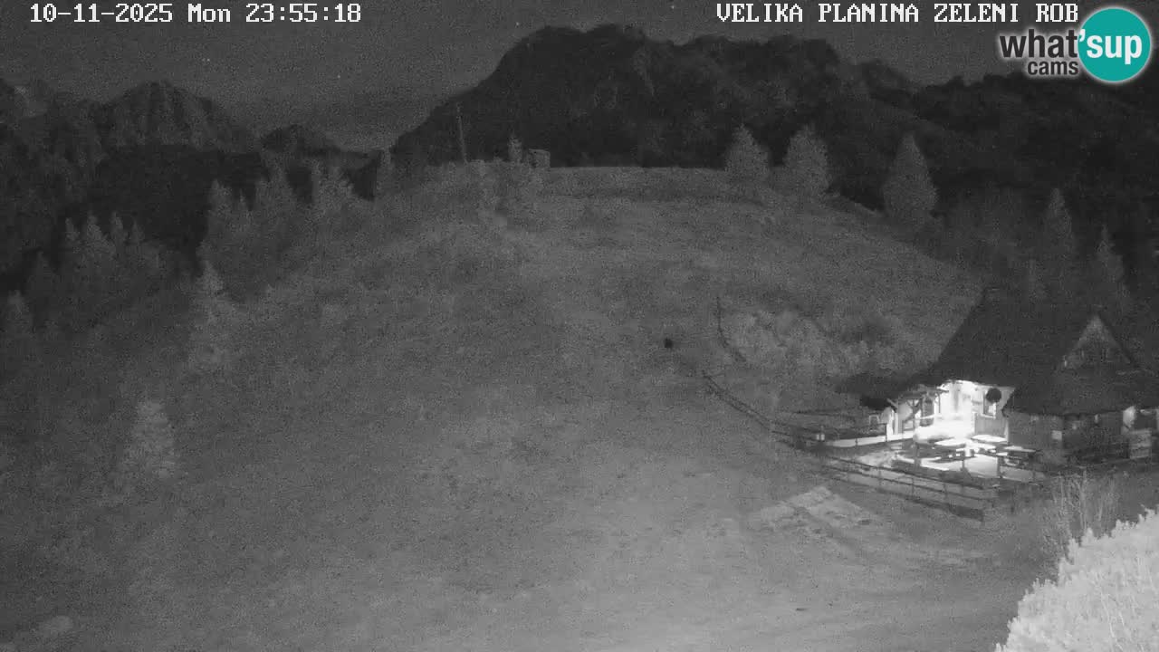 Zeleni Rob | Webcam live Velika Planina