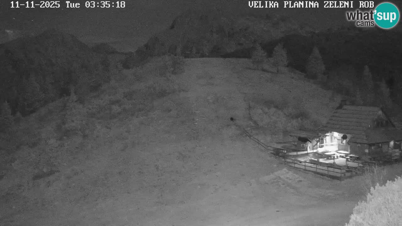 Zeleni Rob | Webcam live Velika Planina