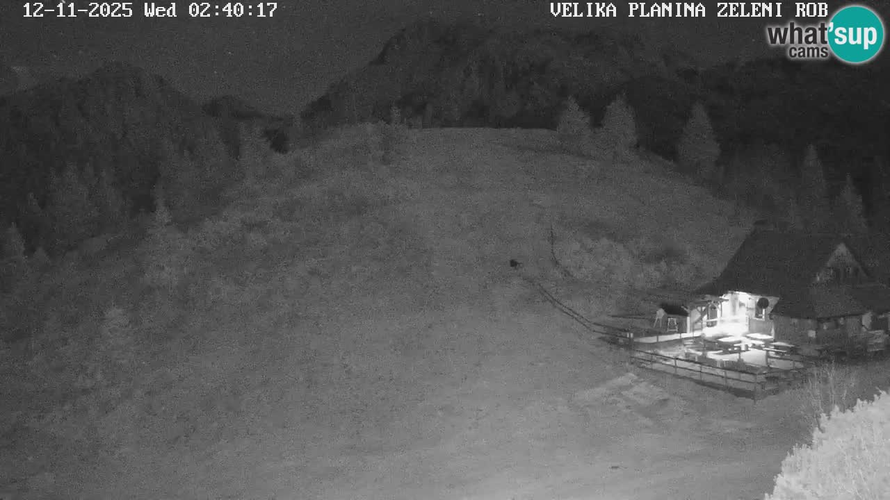 Zeleni Rob – Webcam live | Velika Planina