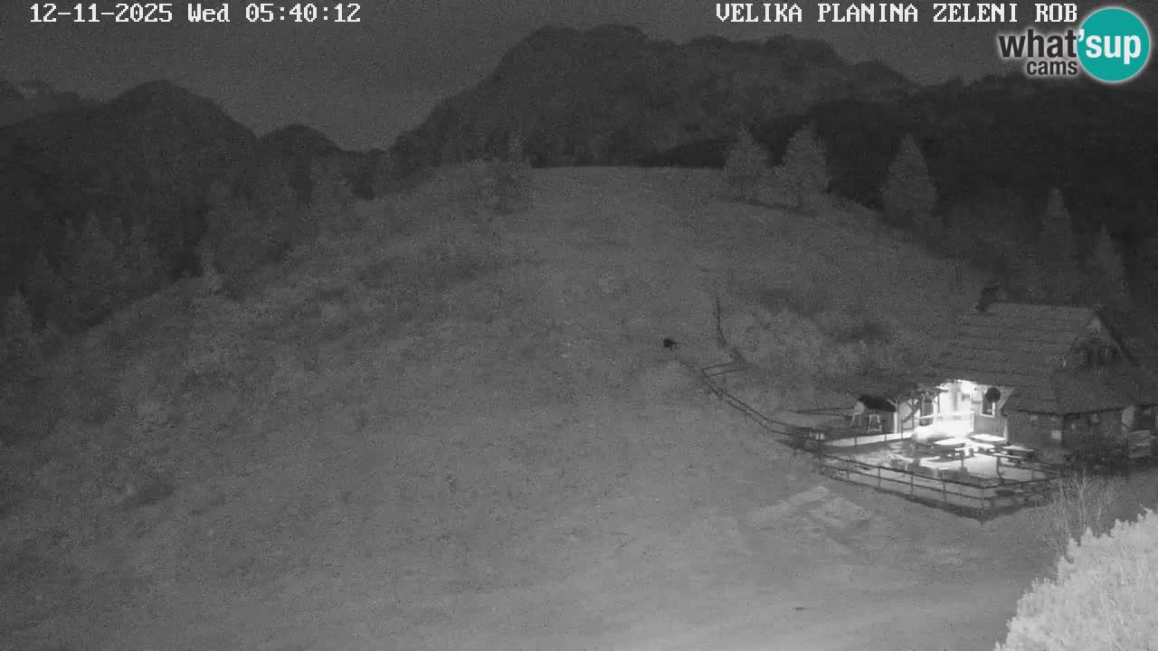 Zeleni Rob | Webcam live Velika Planina