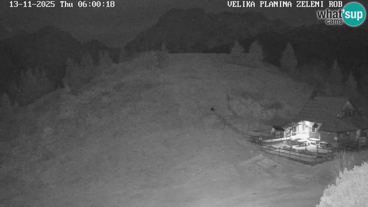 Zeleni Rob – Webcam live | Velika Planina