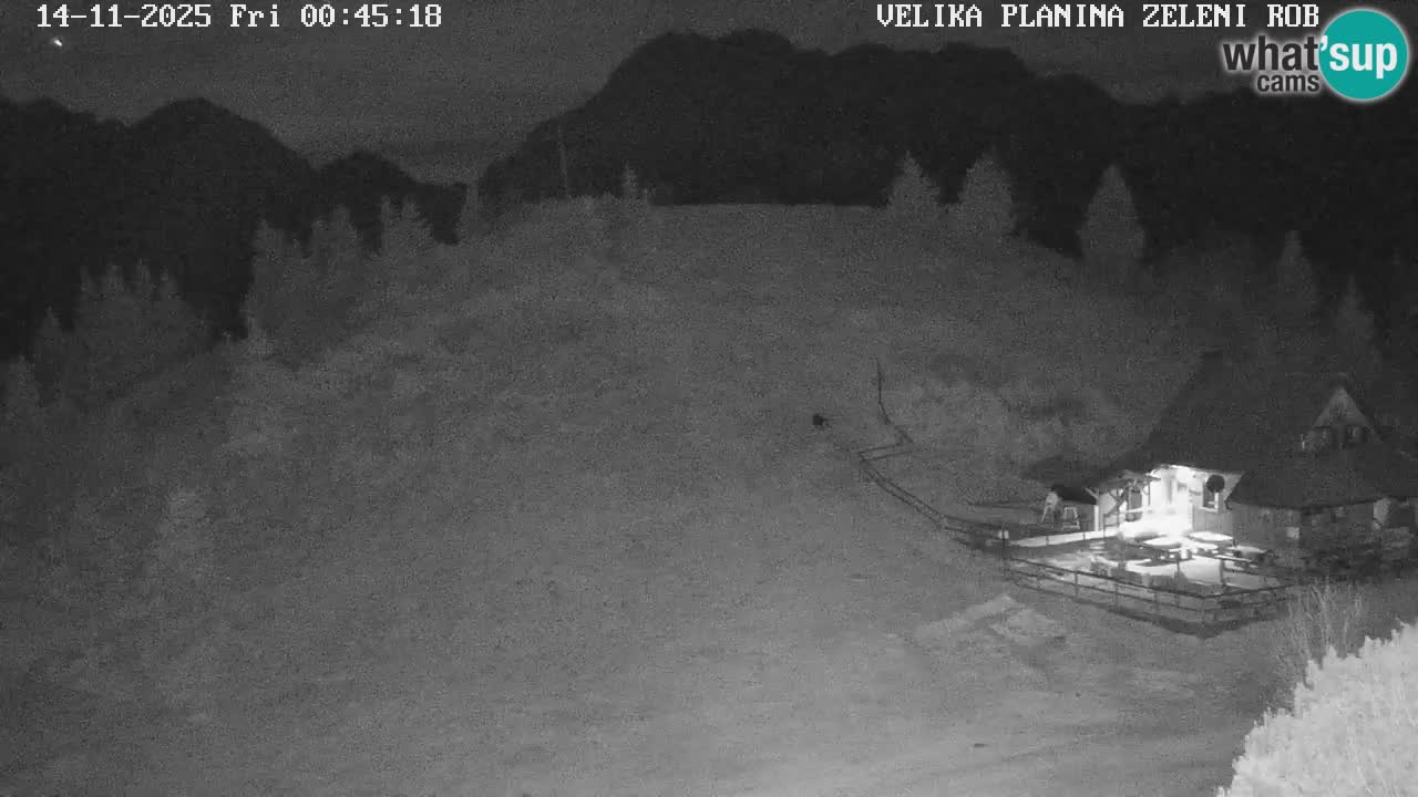 Zeleni Rob | Web kamera Velika Planina