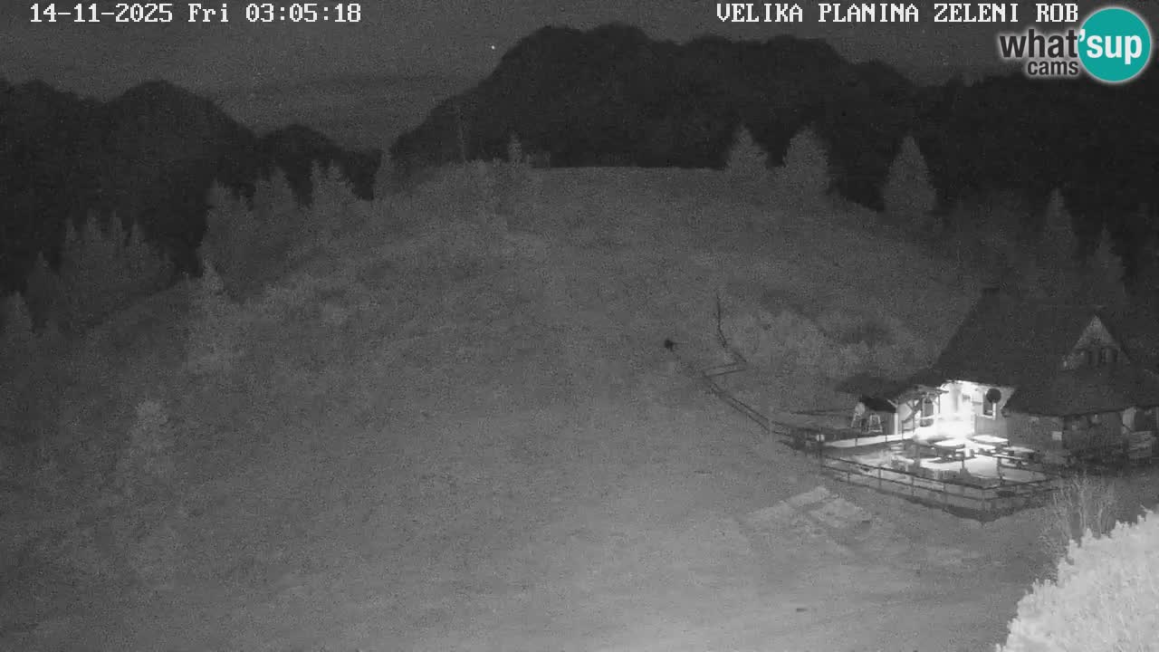 Zeleni Rob – Webcam live | Velika Planina