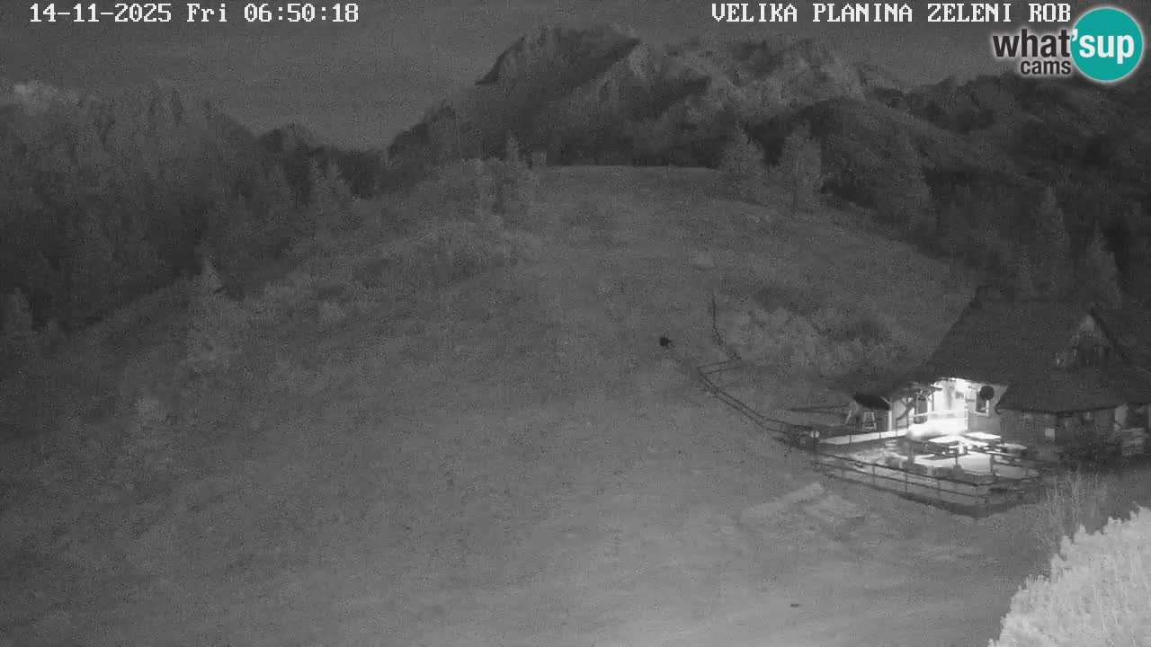 Zeleni Rob – Webcam live | Velika Planina
