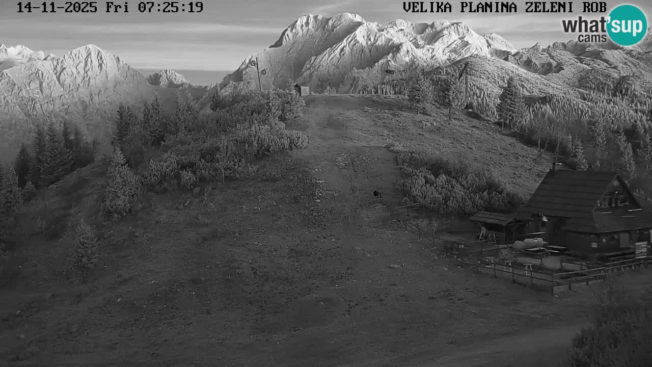 Zeleni Rob | Webcam live Velika Planina