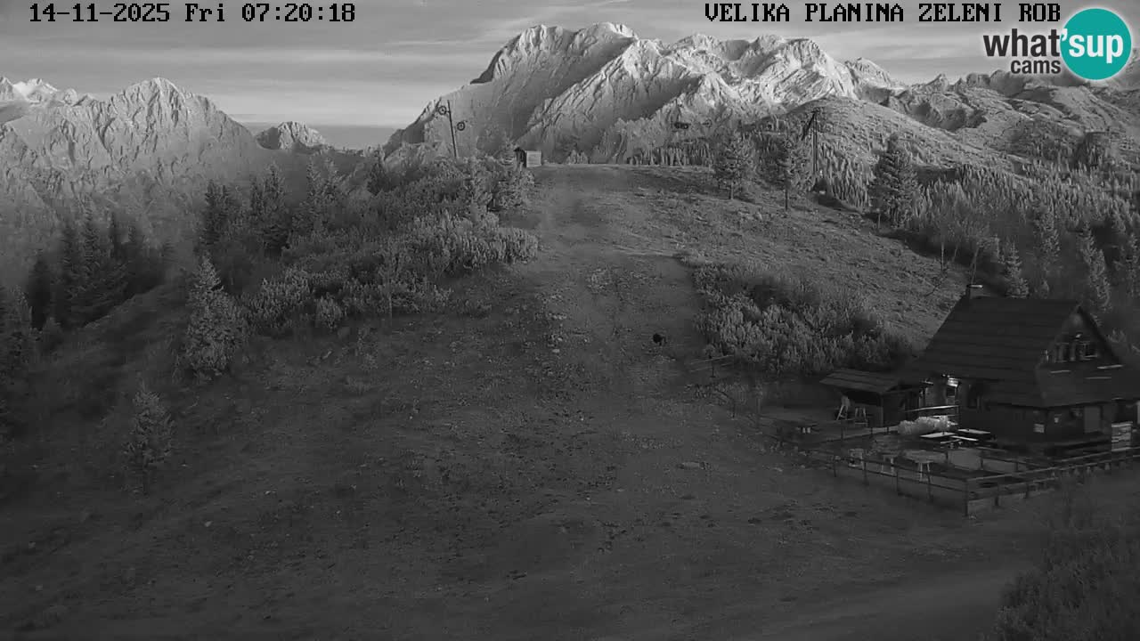 Zeleni Rob | Webcam live Velika Planina