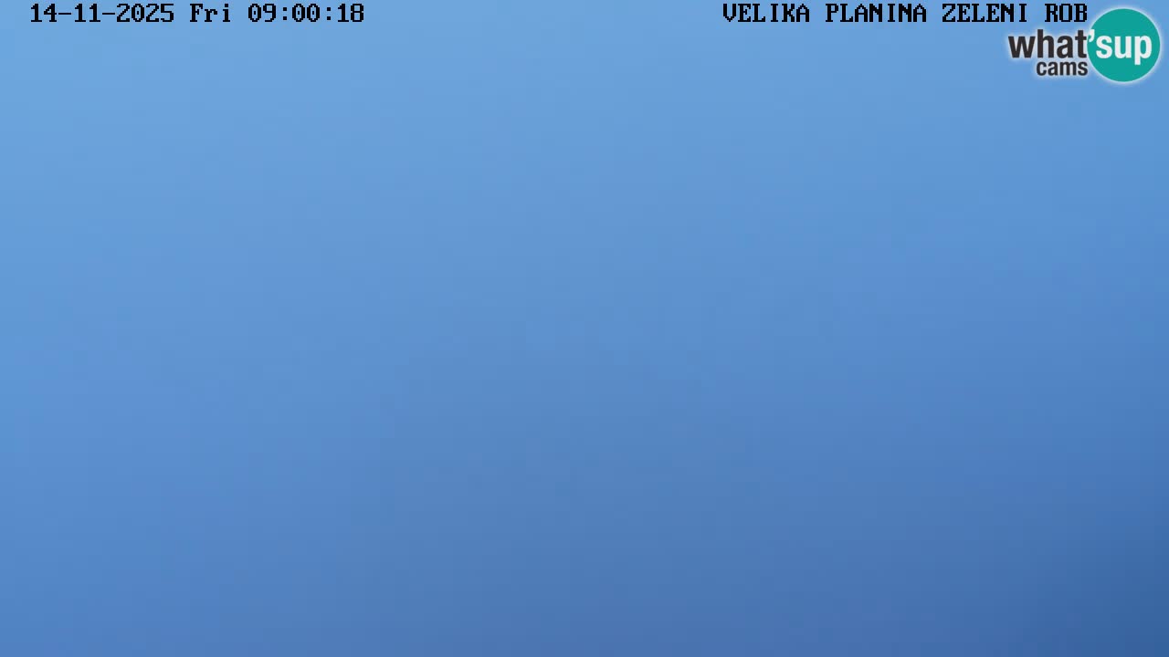 Zeleni Rob | Webcam live Velika Planina