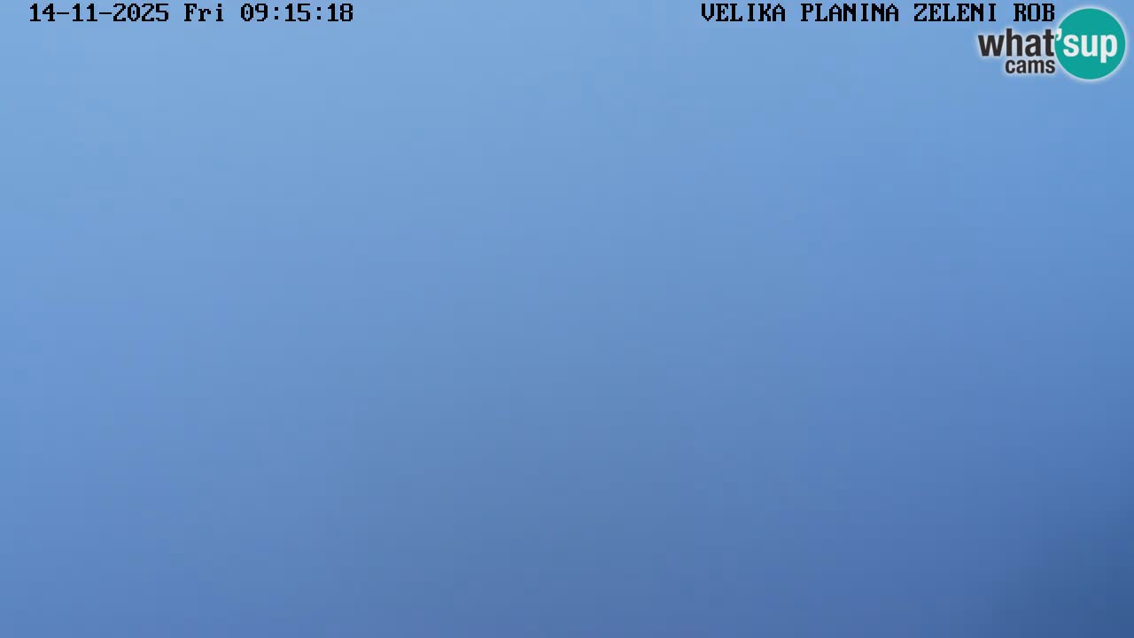 Zeleni Rob | Webcam live Velika Planina