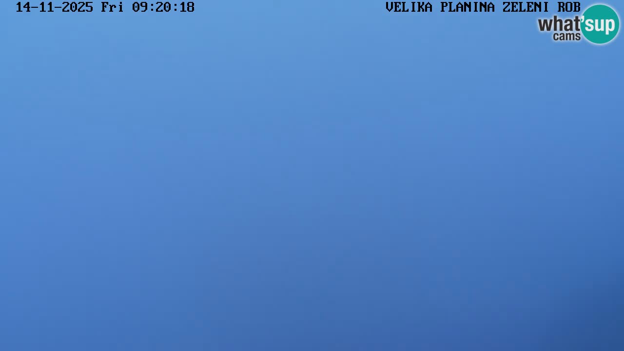 Zeleni Rob | Web kamera Velika Planina