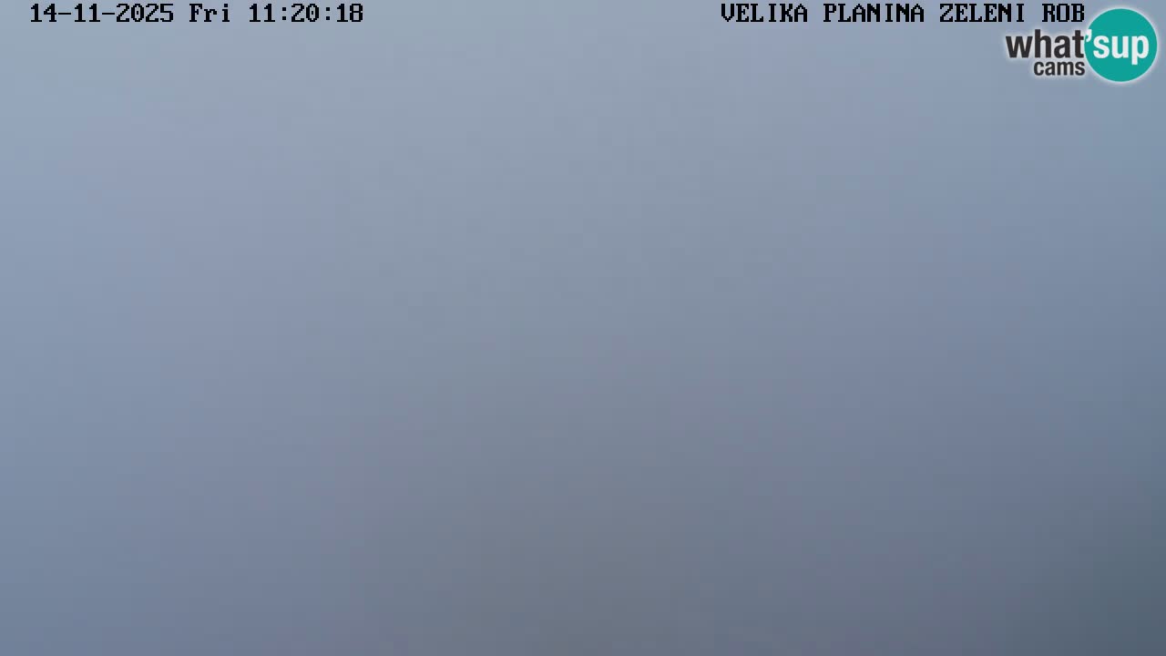Zeleni Rob | Webcam en vivo Velika Planina