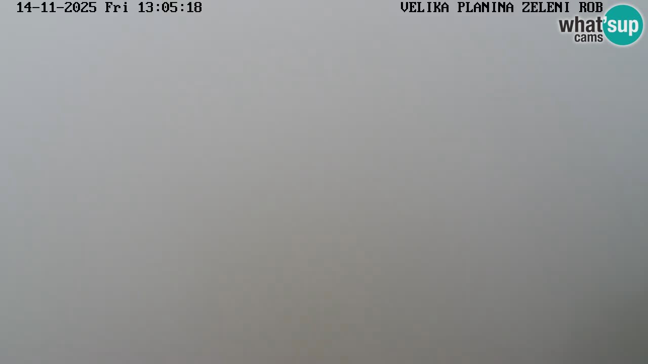 Zeleni Rob | Webcam en vivo Velika Planina