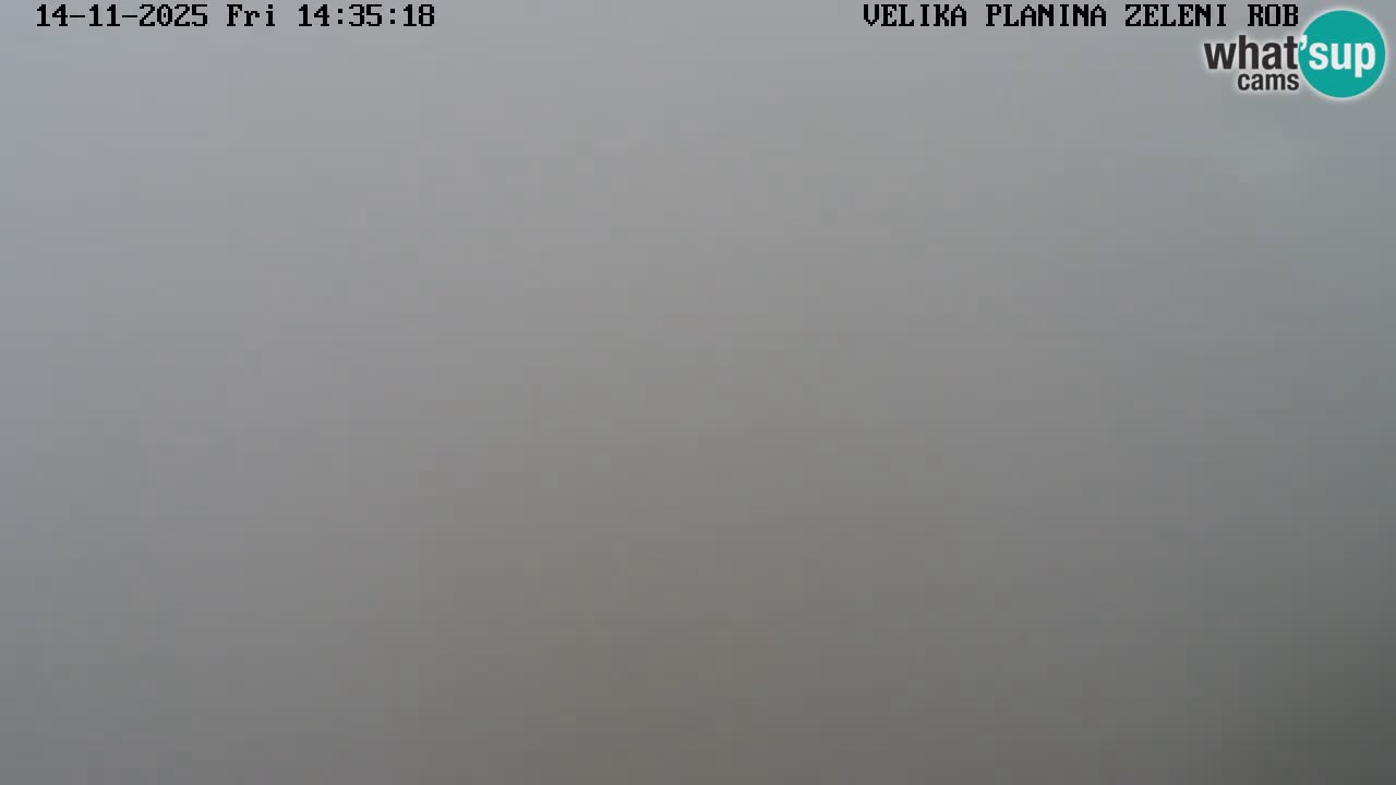 Zeleni Rob | Webcam en vivo Velika Planina