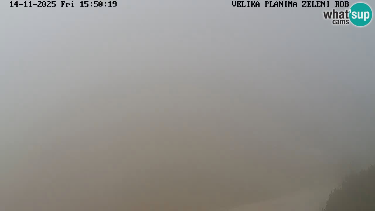 Zeleni Rob – Webcam live | Velika Planina