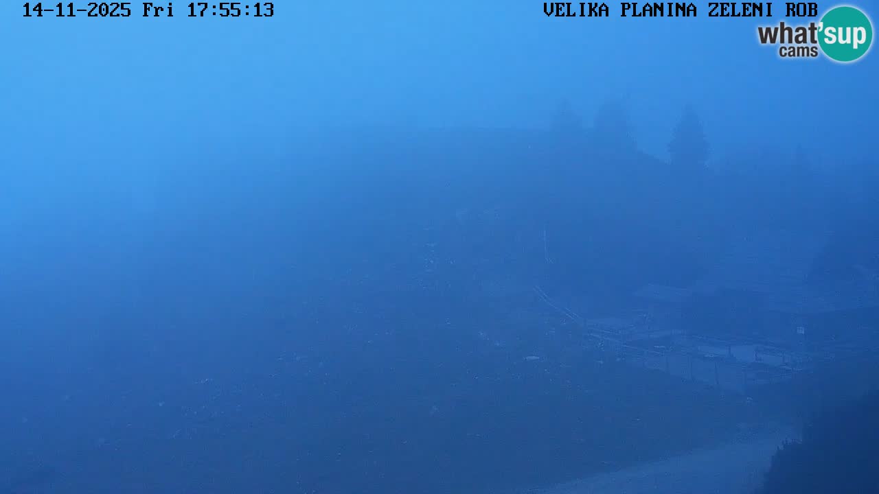 Zeleni Rob – kamera v živo | Velika Planina