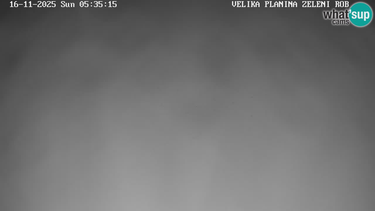 Zeleni Rob – kamera v živo | Velika Planina