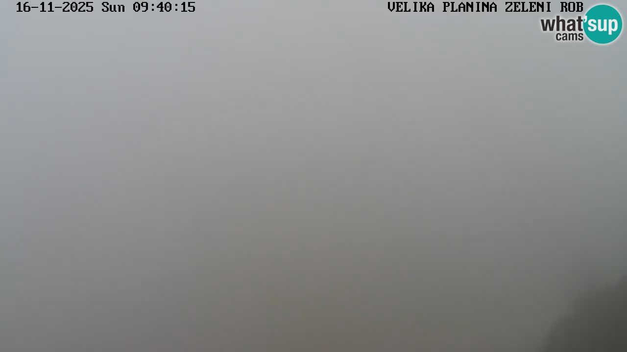 Zeleni Rob – Webcam live | Velika Planina