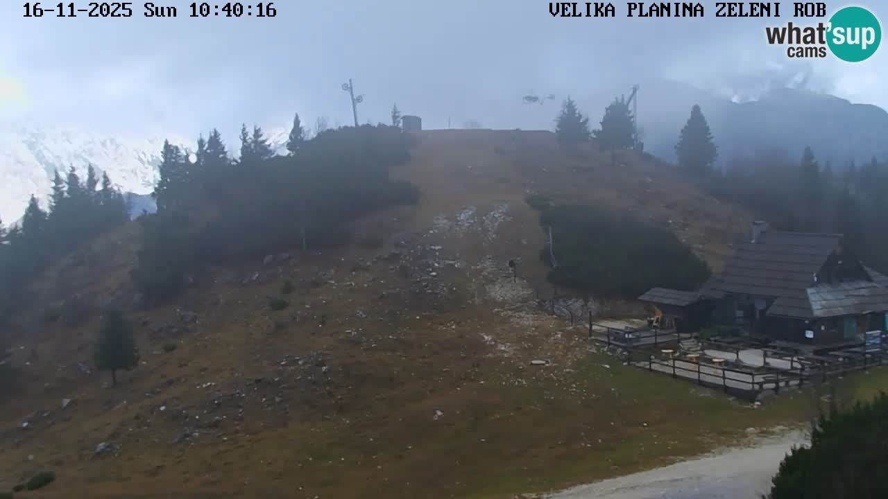 Zeleni Rob – Webcam live | Velika Planina