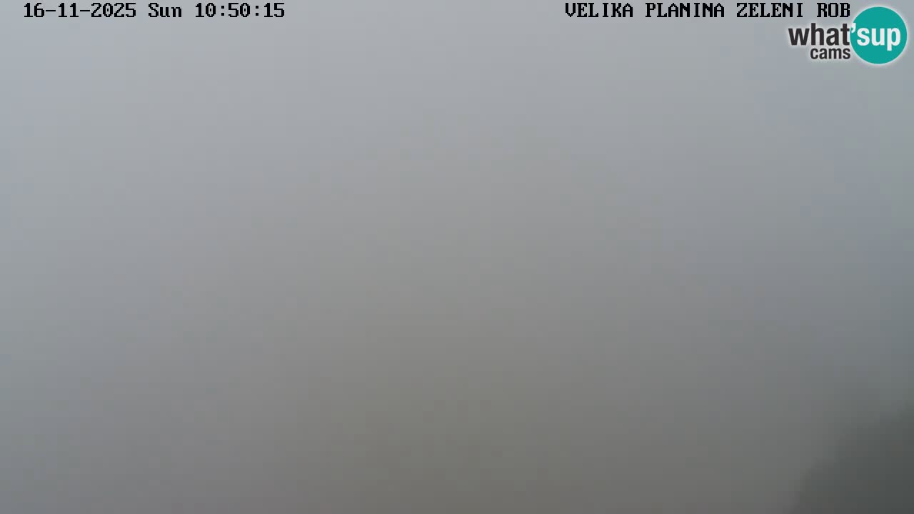 Zeleni Rob – Webcam live | Velika Planina