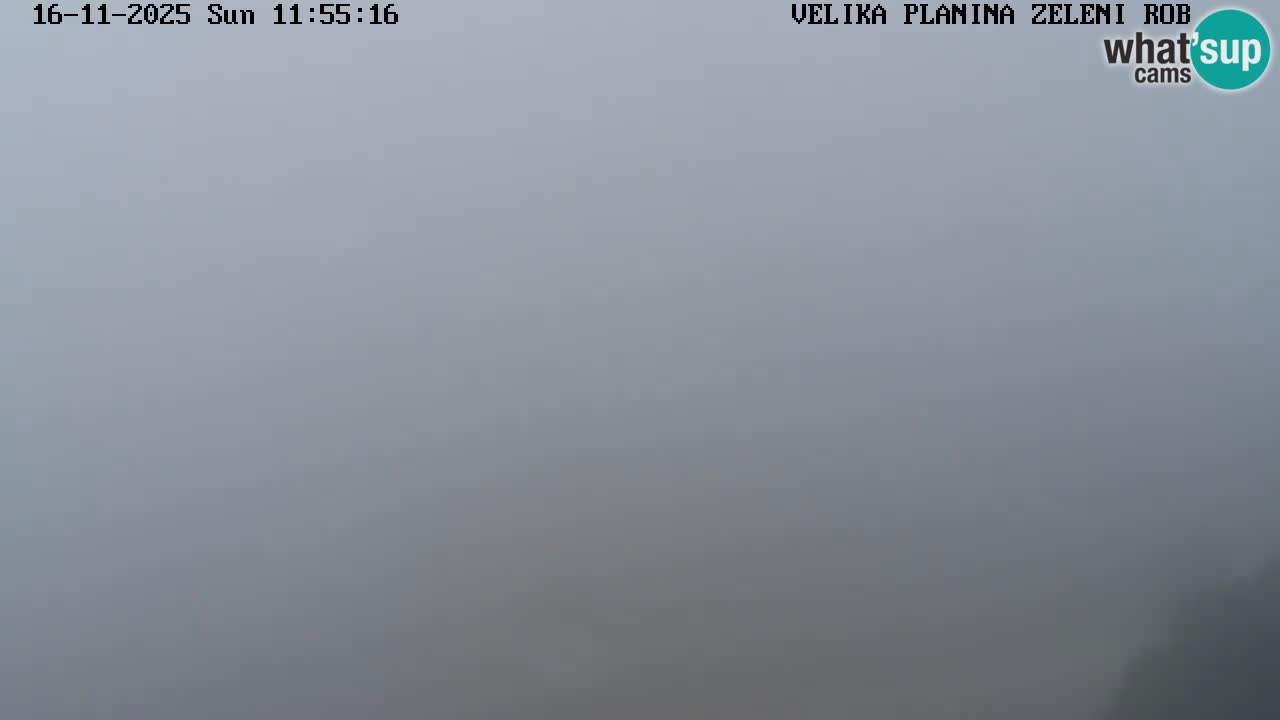 Zeleni Rob – Webcam live | Velika Planina