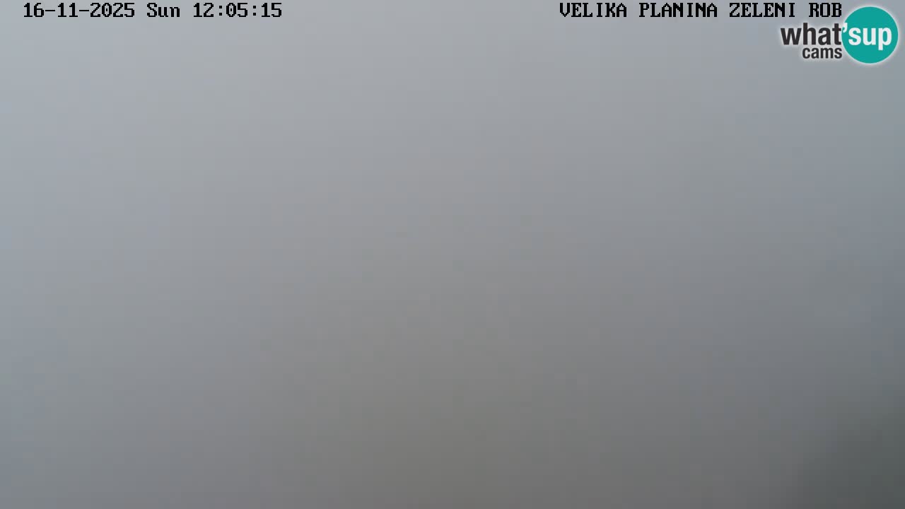 Zeleni Rob | Web kamera Velika Planina