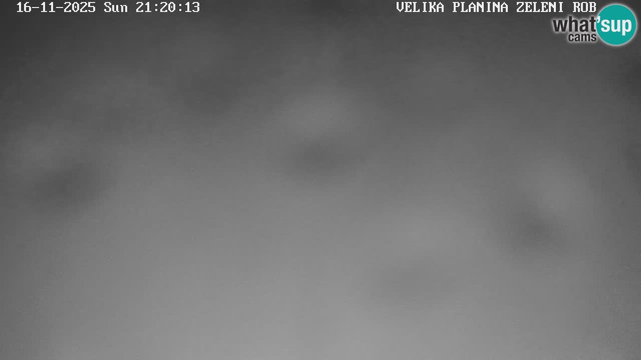 Zeleni Rob – kamera v živo | Velika Planina