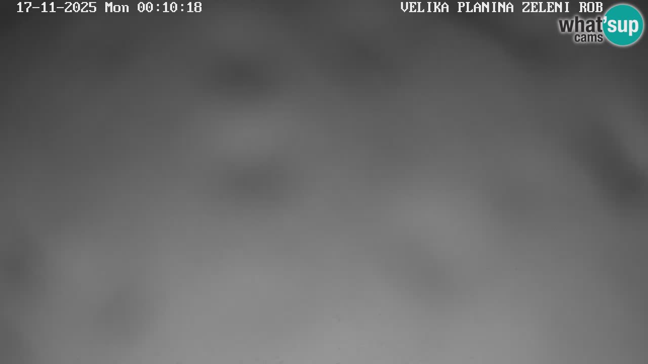 Zeleni Rob | Webcam en vivo Velika Planina