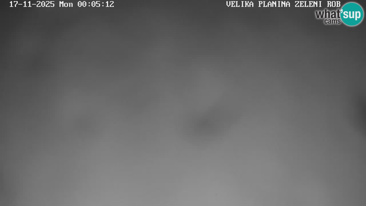 Zeleni Rob – kamera v živo | Velika Planina